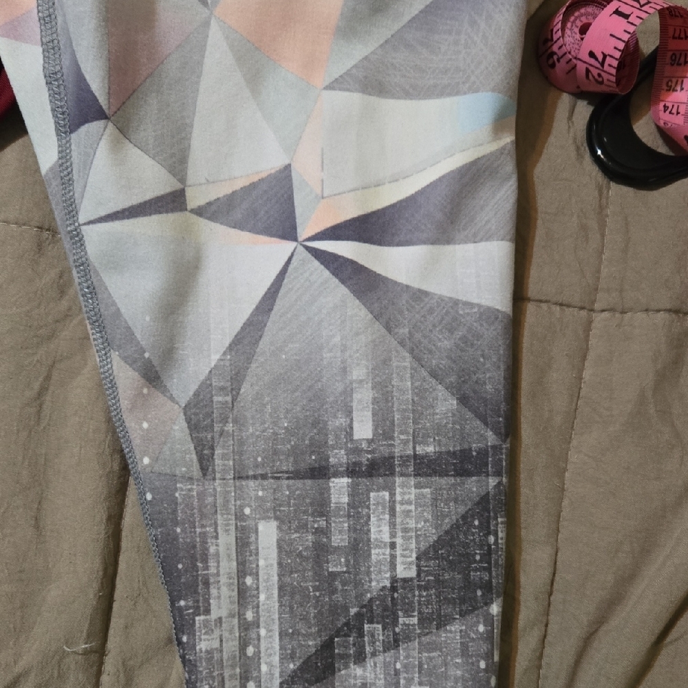 Evolution and Creation Geometric Track Pants - Mu… - image 4